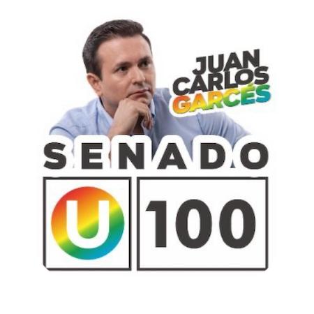 Juan Carlos Garcés candidato al Senado