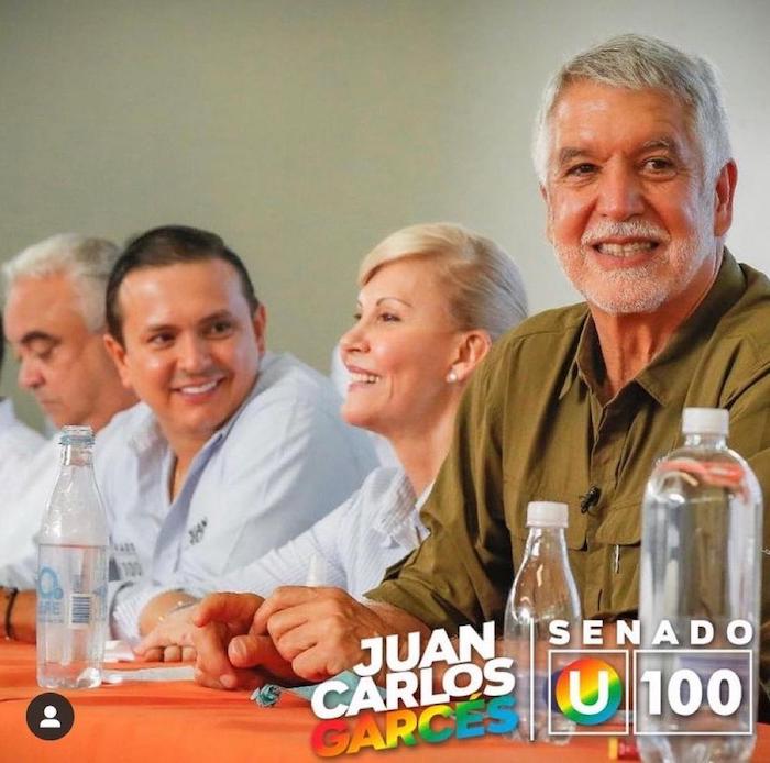 Juan Carlos Garcés candidato al Senado