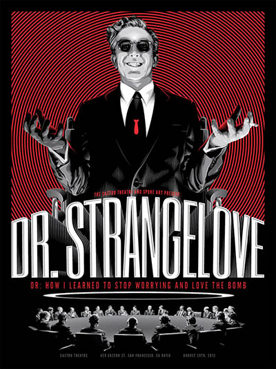 "Dr. Strangelove" director Stanley Kubrick