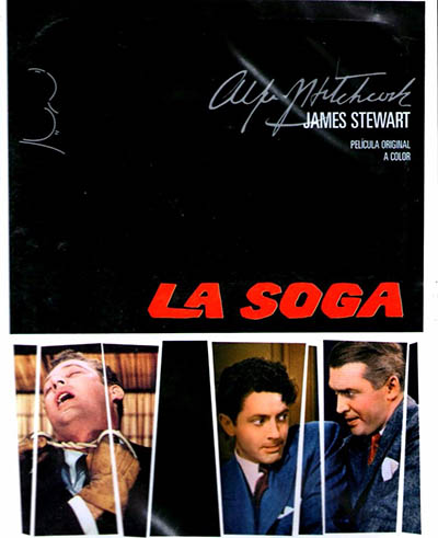 "La Soga" director Alfred Hitchcock