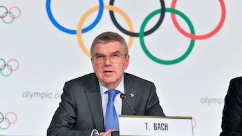Thomas Bach, presidente del COI, durante un acto. Olympic.org