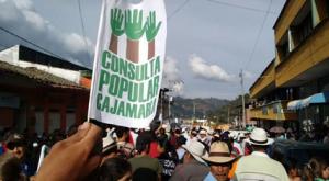 Consulta popular municipio de Cajamarca 