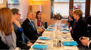 Presidente Iván Duque se reunió con los miembros del Senado francés