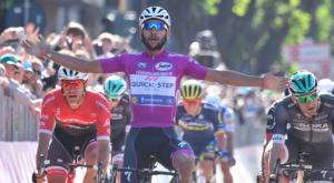 Gaviria la sensación del Giro de Italia