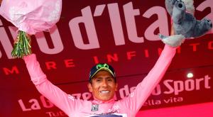 Nairo Quintana se viste de rosa