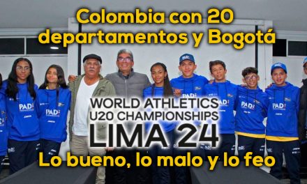 Colombia al Mundial de Atletismo U20 Lima 2024