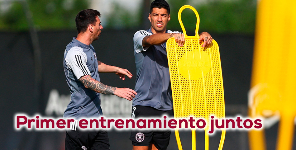 Messi y Suarez en el Inter de Miami