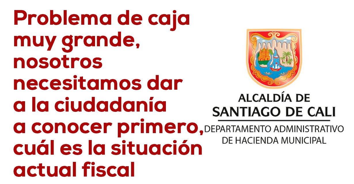 María A. Giraldo y las finanzas públicas Cali