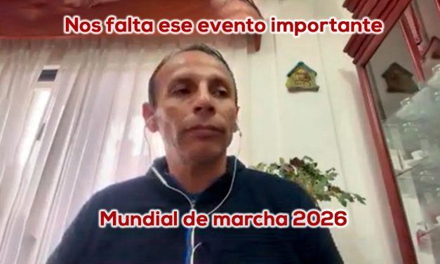 Un líder, Manuel Bravo, Presidente Federación Ecuatoriana de Atletismo