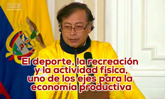 Gustavo Petro : Colombia un país del deporte…