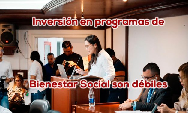 Bienestar social y Plan de Desarrollo: Concejales