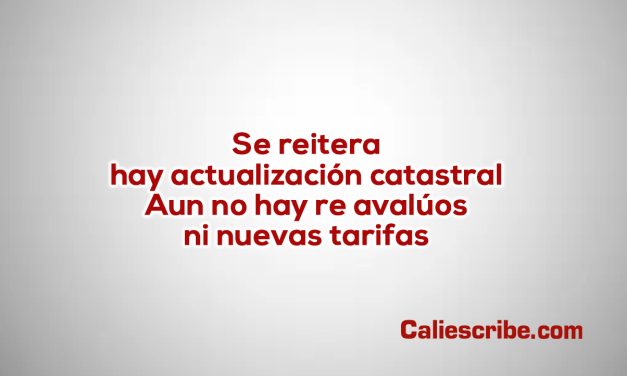 Alcaldía y Catastro desmienten rumor de nuevas tarifas