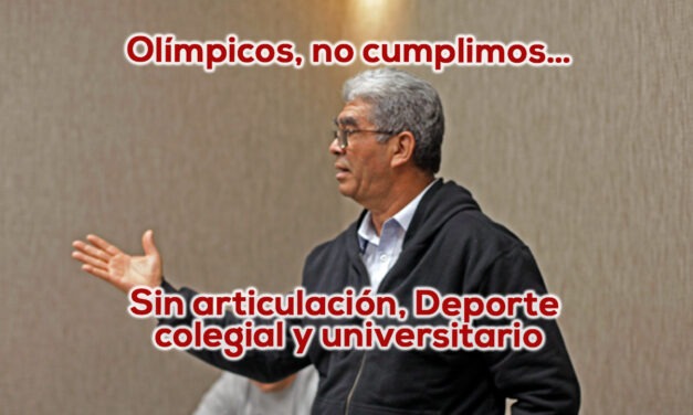 Felix Marrugo, federación de atletismo, habla claro
