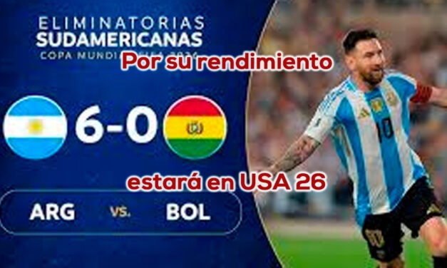 Argentina y Messi virtualmente clasificados