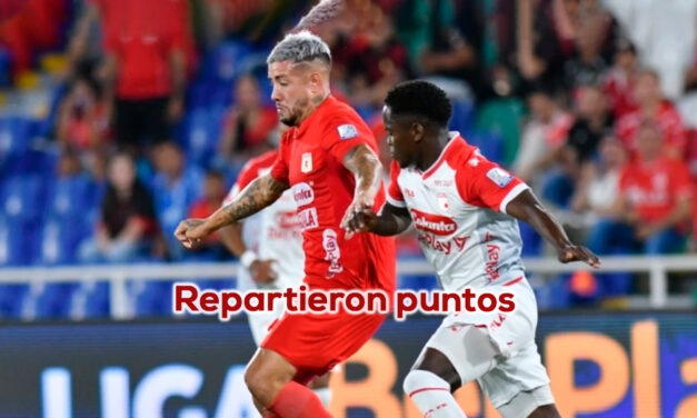 América y Santa Fe sellaron empate en el Pascual