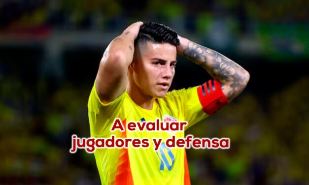 Racha decepcionante de Colombia, pierde 3 de 4