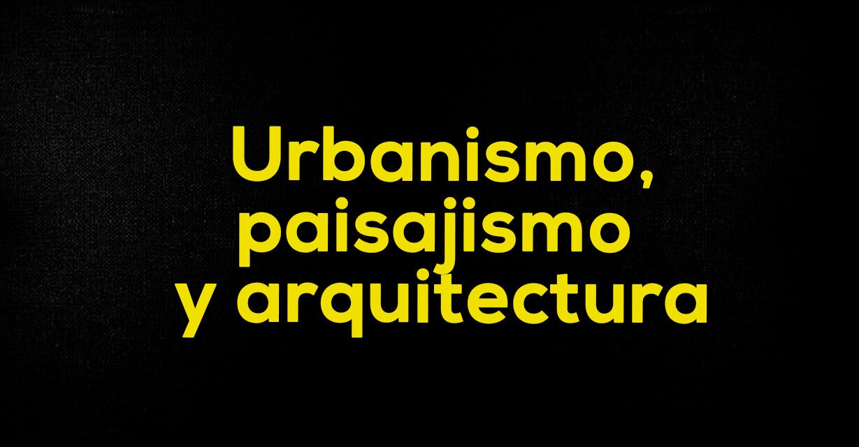 Repensar las ciudades
