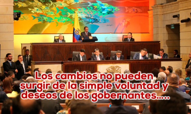 Visión de la crisis política e institucional del país