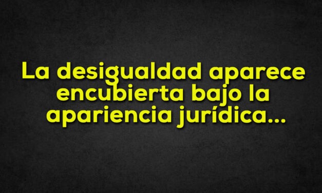 La legitimación de la desigualdad en el trabajo