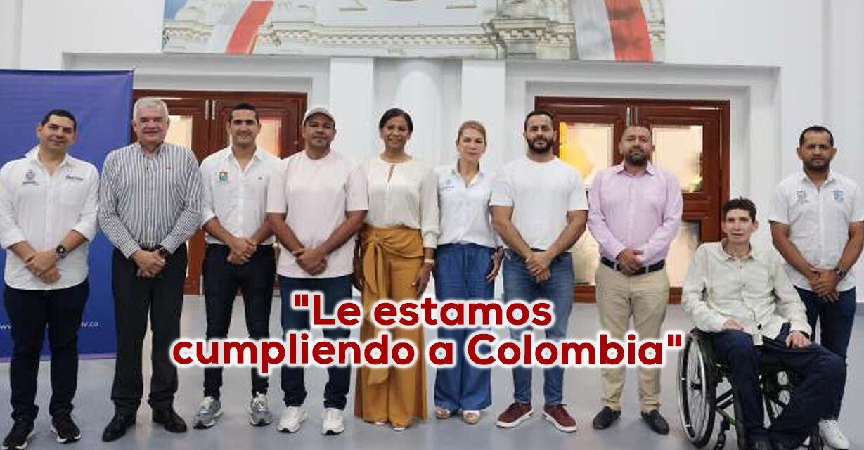 Primer comité organizador Juegos deportivos nacionales Córdoba Sucre 2027