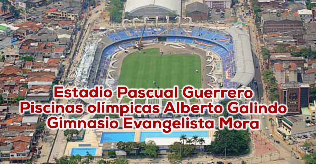 Tres escenarios, que consolidaron la historia deportiva colombiana