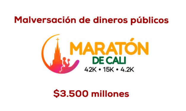Lo malo de la I Maratón de Cali, presuntos delitos con dineros públicos