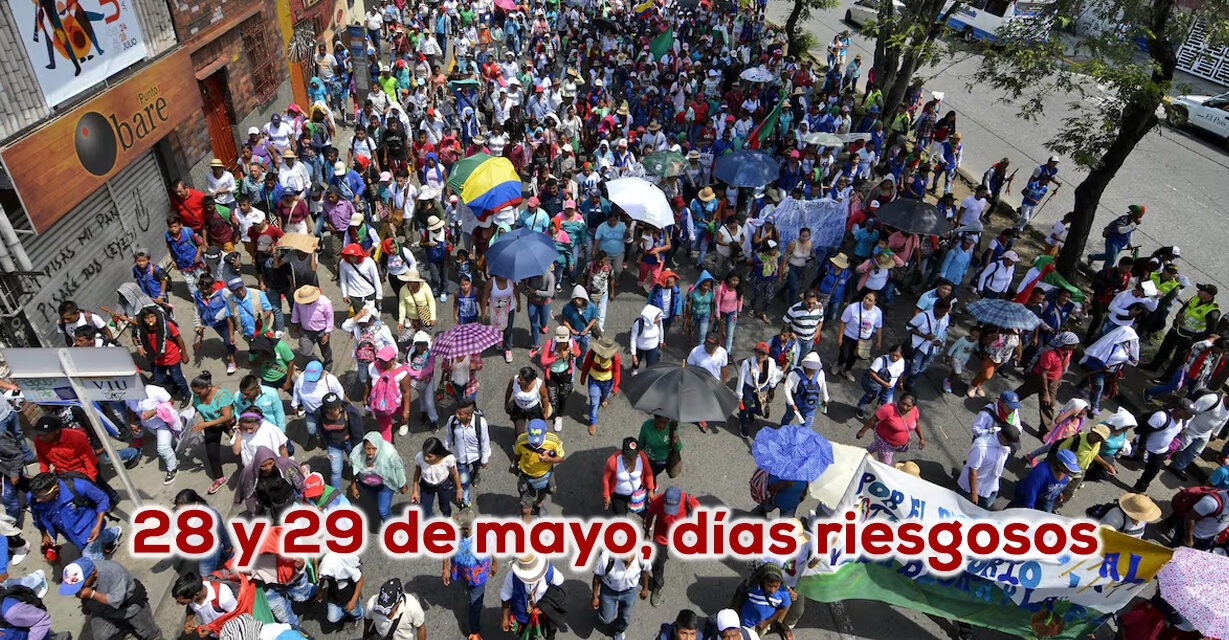Caleños a cuidar la ciudad , en el paro nacional