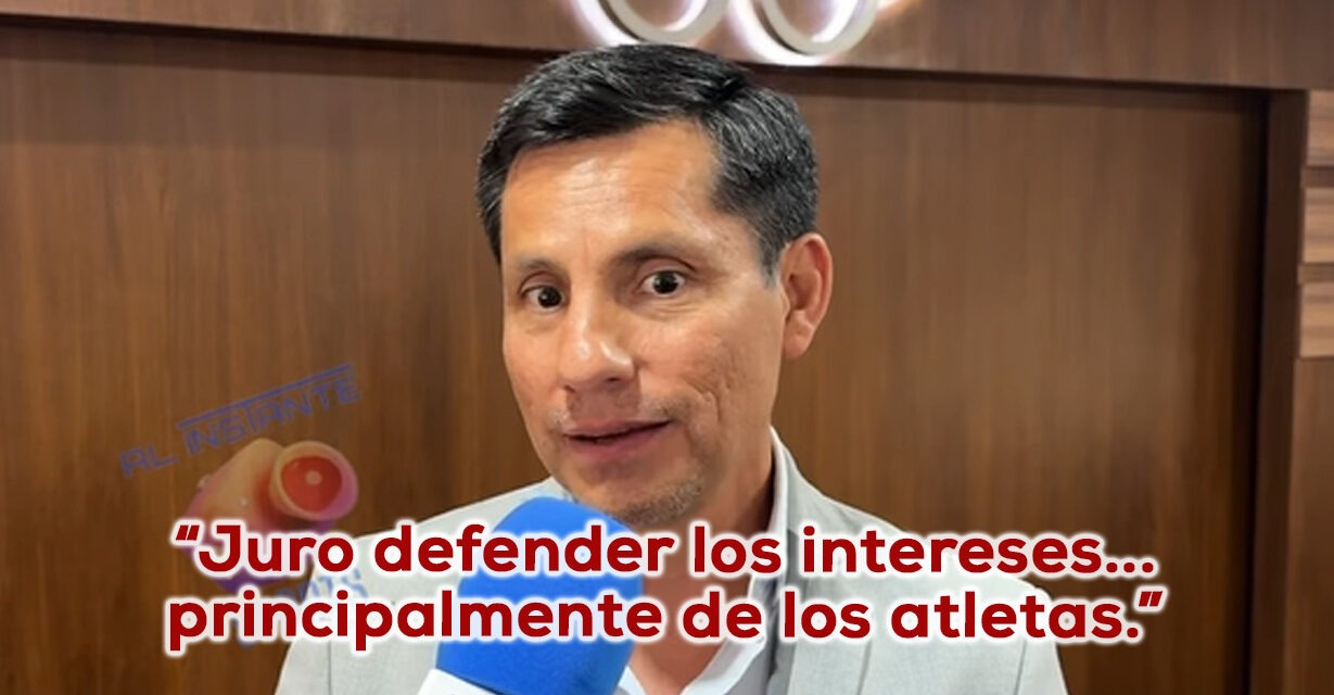 Jefferson Pérez, campeón olímpico, nuevo presidente de  F.E.A