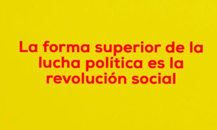 Formas y métodos de la lucha política