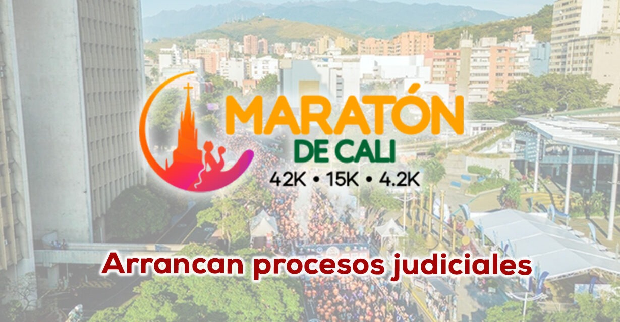Secretaría del Deporte y Maratón de Cali, pierden tutela.