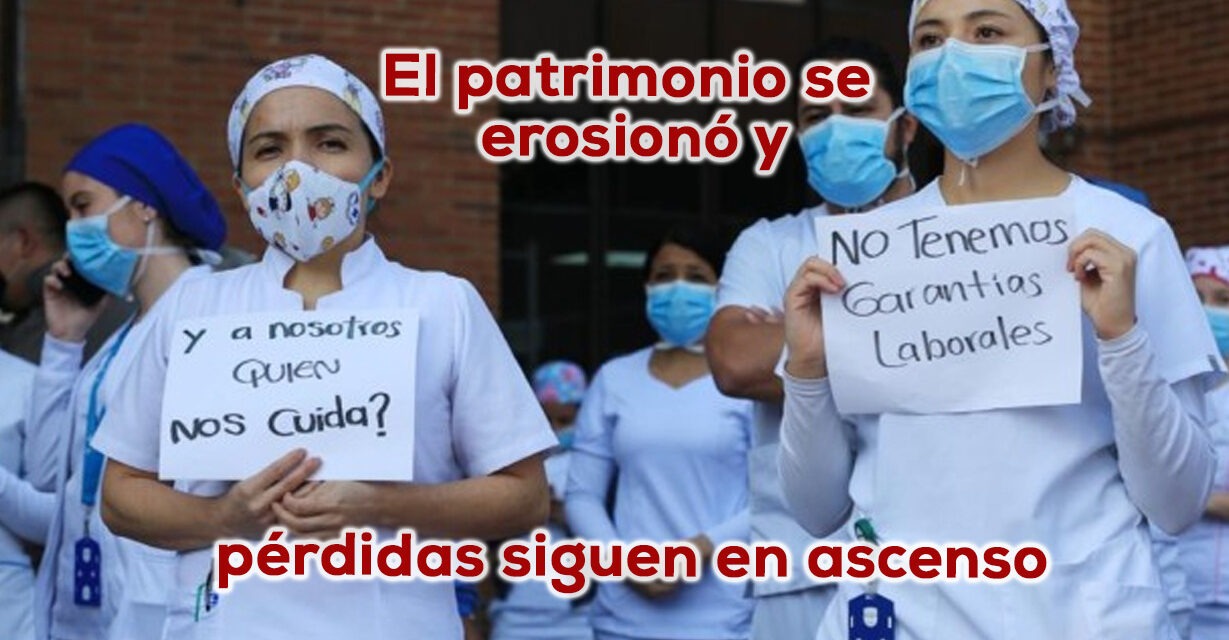 La salud colombiana en estado comatoso.