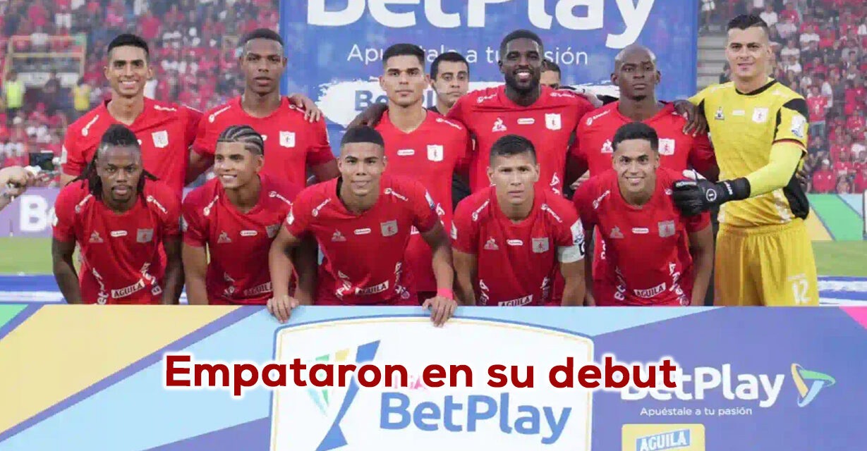 América de Cali debutó con empate sin goles