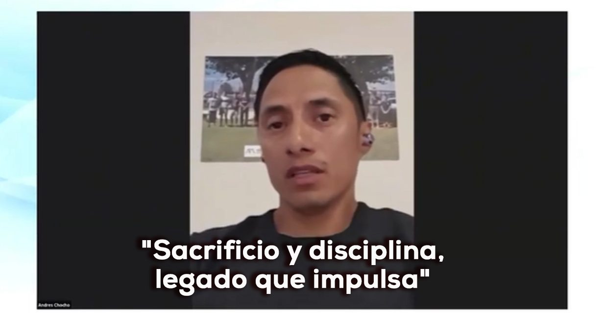 Entrenador Andrés Chocho, líder mundial en la marcha atlética