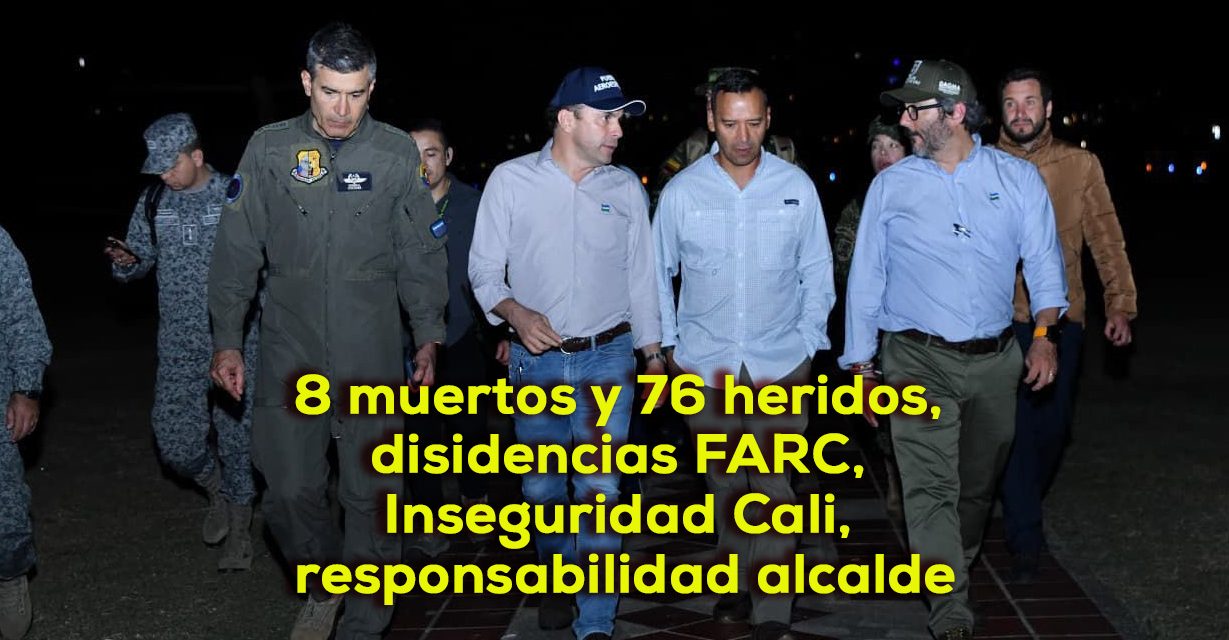 Acto Terrorista Base Aérea y orden público