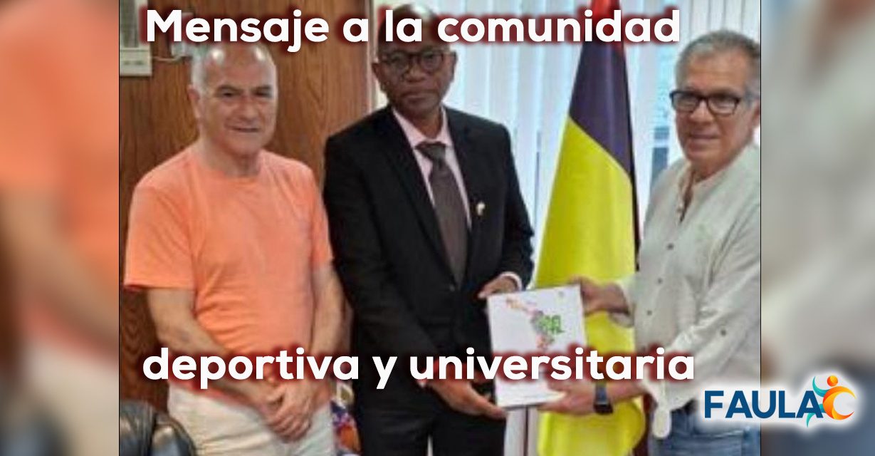 Federacion de atletismo universitario de latinoamerica a las universidades