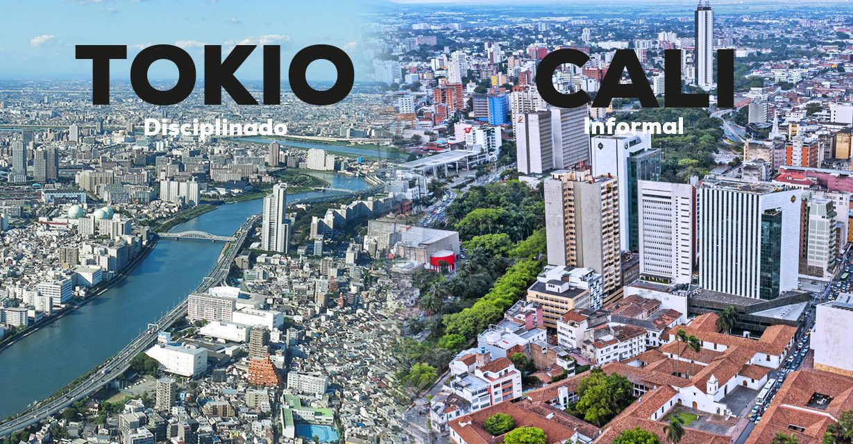 Comparación: Ciudadano de Tokio vs Ciudadano de Cali