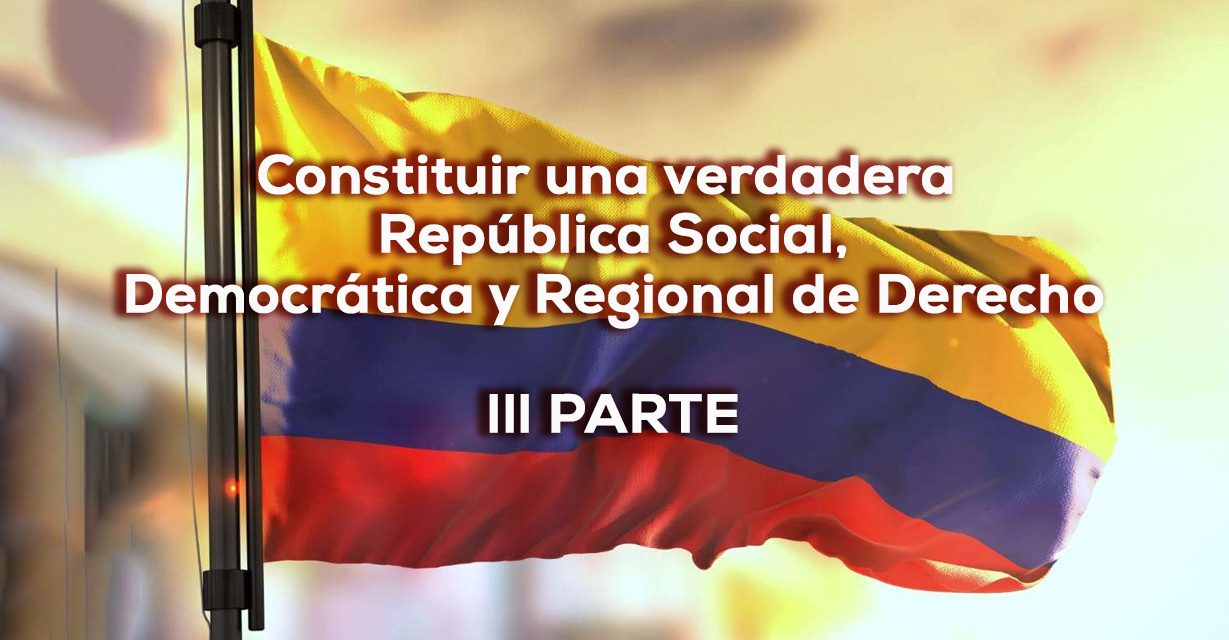 La crisis del estado social de derecho en Colombia