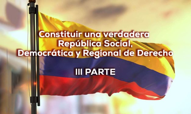 La crisis del estado social de derecho en Colombia