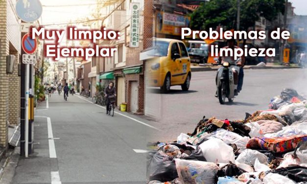Indicadores de limpieza: Tokio vs. Cali