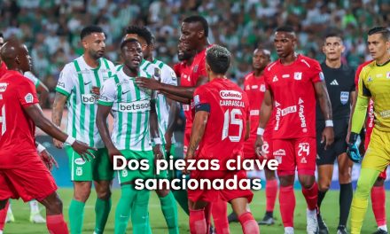 América de Cali afronta una semifinal con bajas ante Atlético Nacional