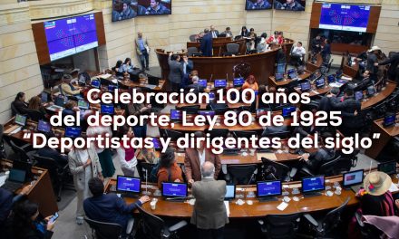 El Senado celebra el centenario: Ley del deporte No 80 de 1925
