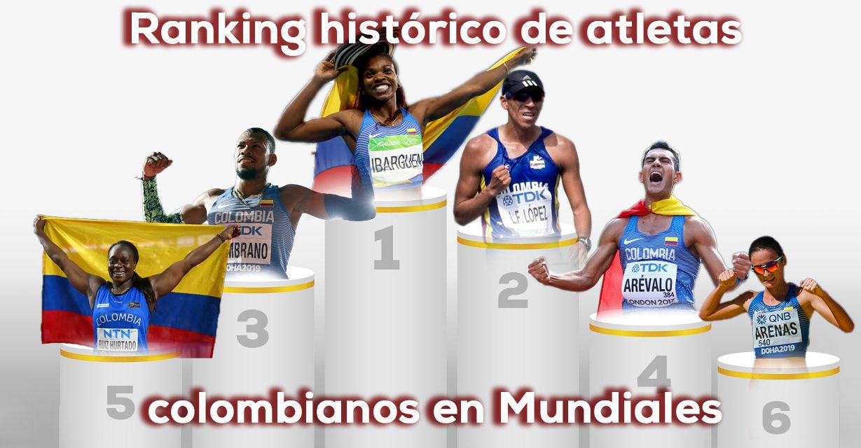Colombia y su huella en mundiales de atletismo