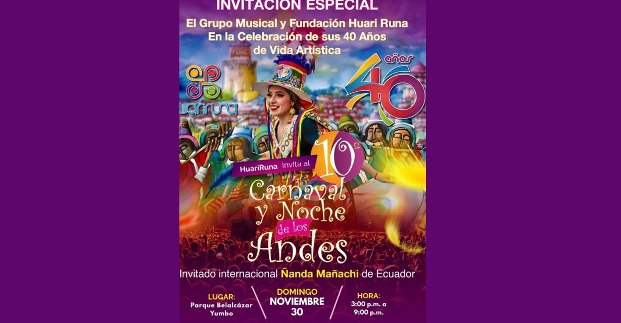 La cultura en la semana de noviembre 30 a diciembre 06