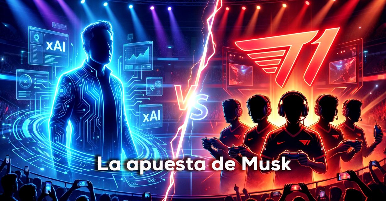 Grok quiere competir contra T1 en League of Legends