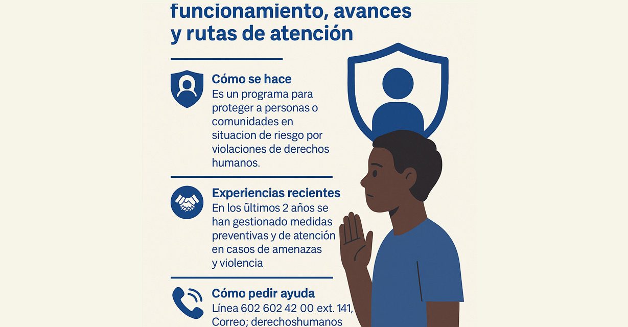 Cali y la protección de derechos humanos: acciones, resultados y acceso a servicios