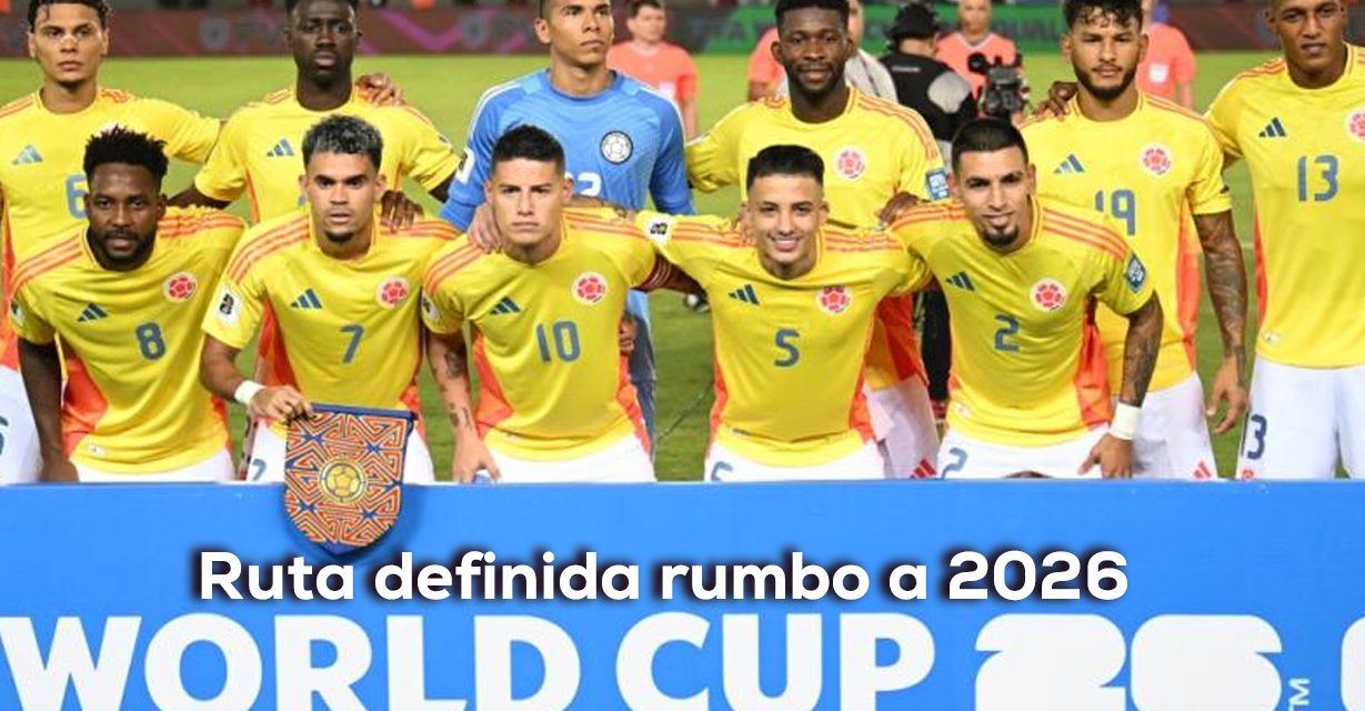 Colombia conoce su camino mundialista