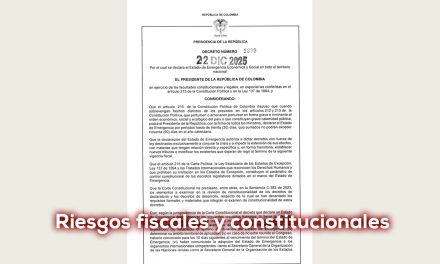 Firmado decreto de emergencia económica y reforma tributaria