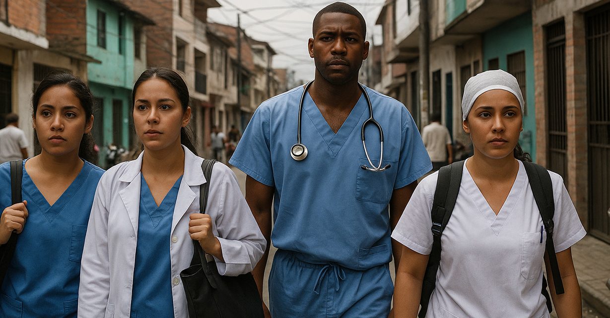 El trabajo a contrarreloj: así están las condiciones del personal de salud en Cali