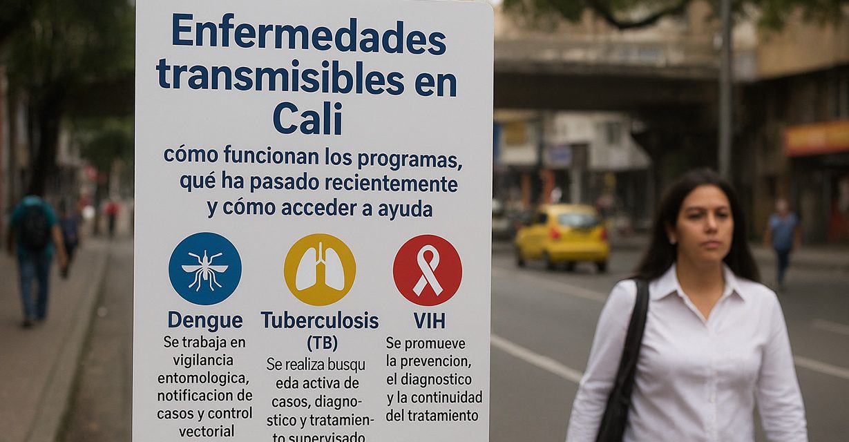 Enfermedades transmisibles en Cali: cómo se atienden y dónde buscar apoyo