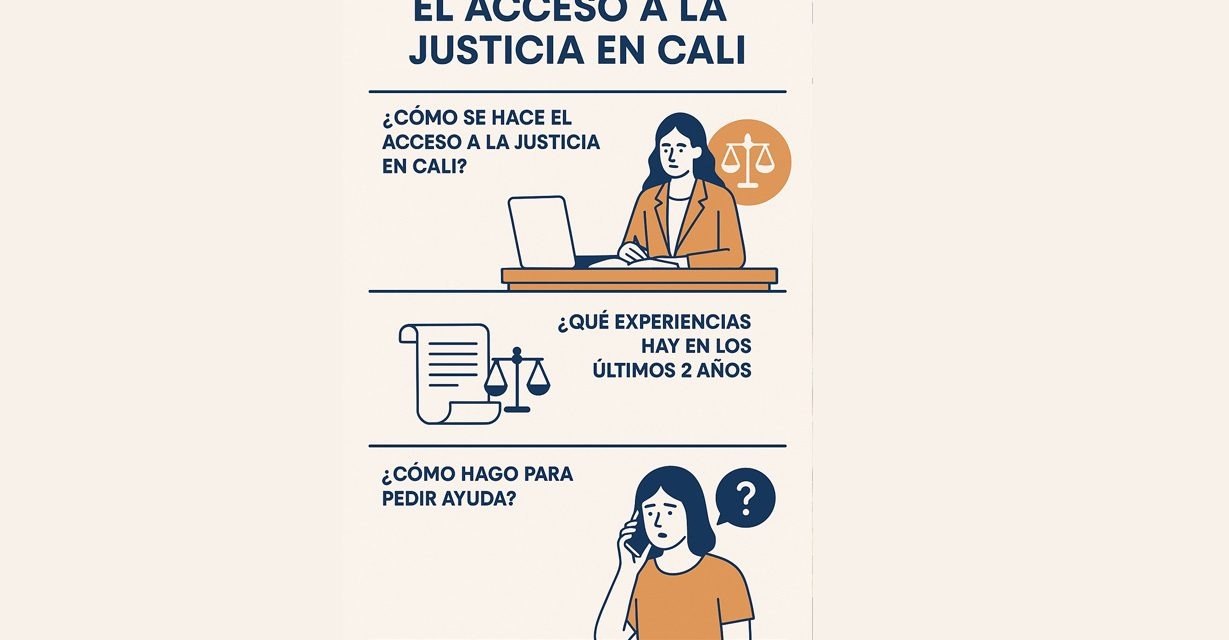 Acceso a la justicia en Cali: avances recientes y cómo solicitar apoyo